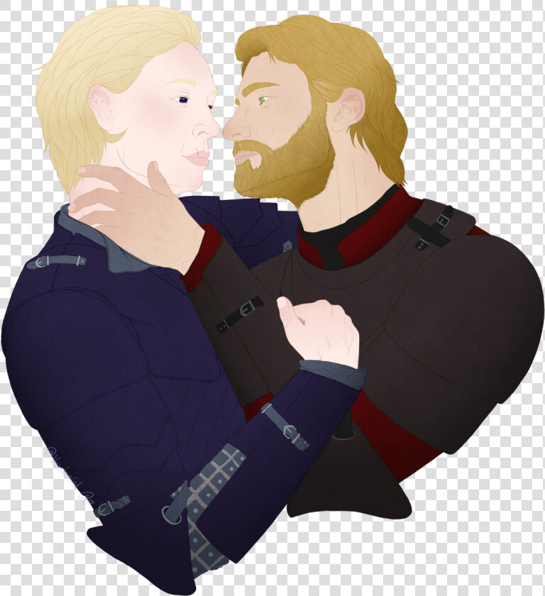 Brienne Of Tarth And Jaime Lannister  My Favorites  HD Png DownloadTransparent PNG