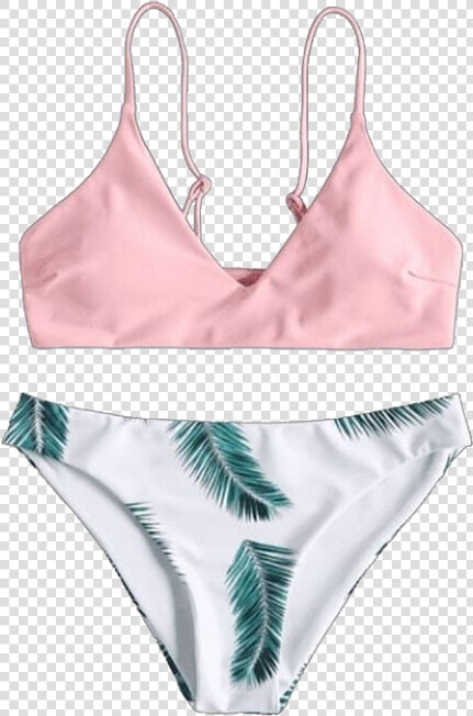  png  sticker  aesthetic  pinterest  bikini  palmtree   Pale Pink Swimsuit Aesthetic  Transparent PngTransparent PNG