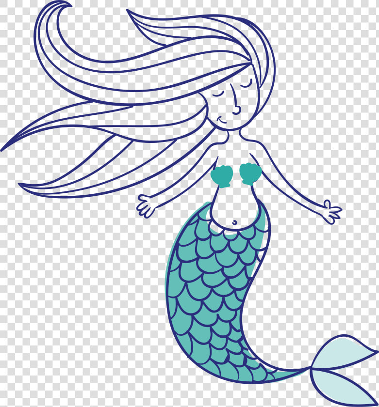 Euclidean Vector Mermaid Mythology Icon   Mythology Mermaid Clipart  HD Png DownloadTransparent PNG