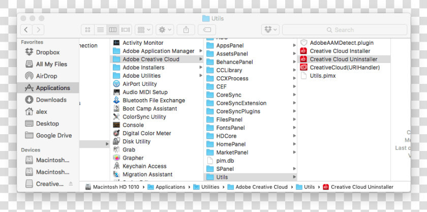 Uninstall Creative Cloud Mac  HD Png DownloadTransparent PNG