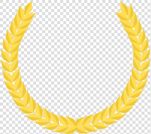 Award Wreath Png Yellow   Couronne De Laurier  png  Transparent PngTransparent PNG