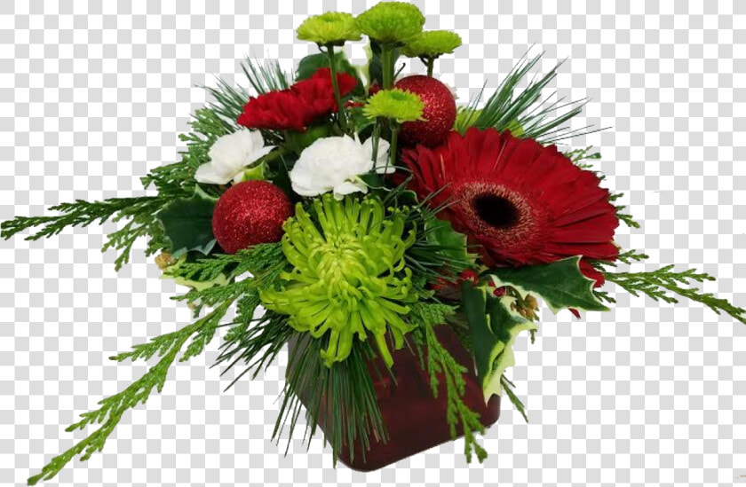 Image Of The Merry And Bright Floral Arrangement   Bouquet  HD Png DownloadTransparent PNG