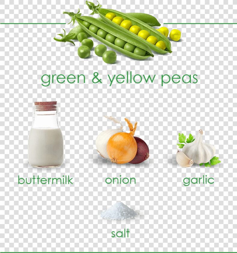 Peas And Ranch Ingredients Image   Snow Peas  HD Png DownloadTransparent PNG