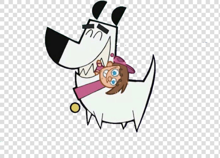 Doidle Holding Timmy From His Teeth tx22   Cartoon  HD Png DownloadTransparent PNG