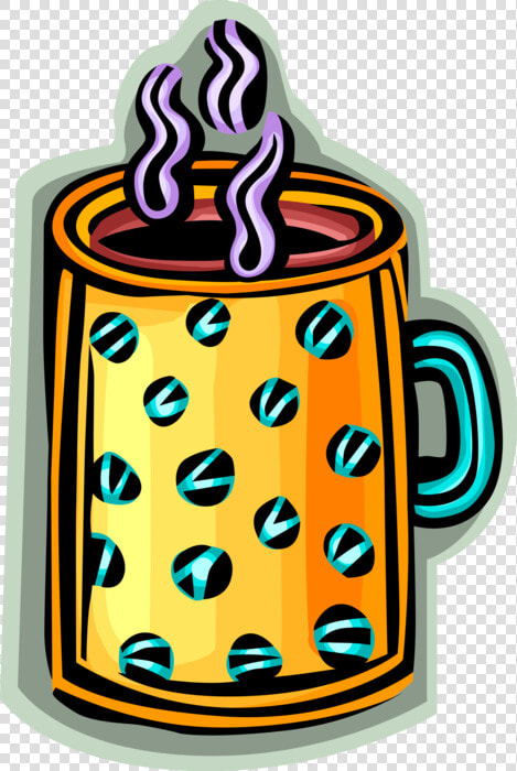 Vector Illustration Of Cup Of Hot Freshly Brewed Coffee  HD Png DownloadTransparent PNG