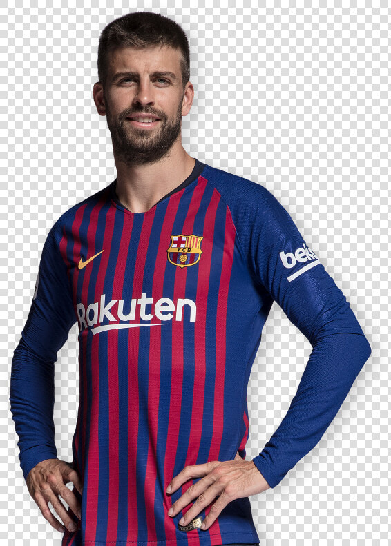 Gerard Pique   Fc Barcelona Shirt 2020  HD Png DownloadTransparent PNG