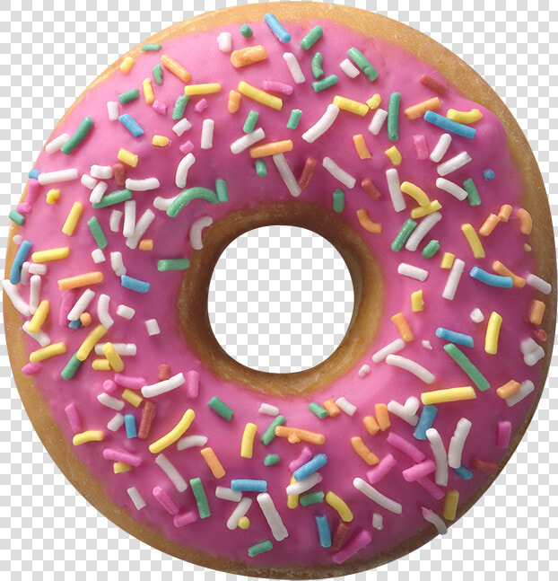 Donut Png Transparent   Dunkin Donut Strawberry Frosted  Png DownloadTransparent PNG