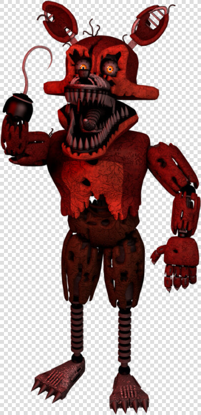 Cinema4d Nightmare Foxy By Gabocoart Clipartlook  HD Png DownloadTransparent PNG