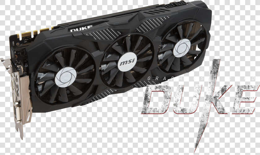 Msi Duke 1080 Ti   Png Download   Msi Gtx 1080 Ti Duke  Transparent PngTransparent PNG