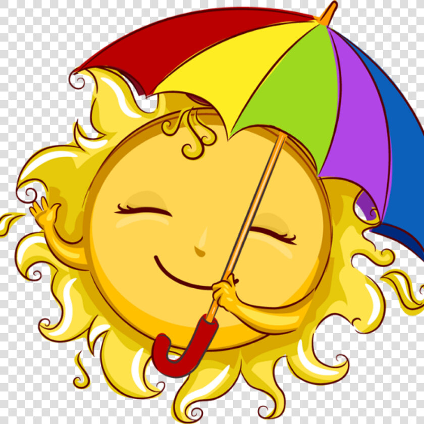 Clip Art Free Hatenylo Com Web Design   Sun With Umbrella Clipart  HD Png DownloadTransparent PNG