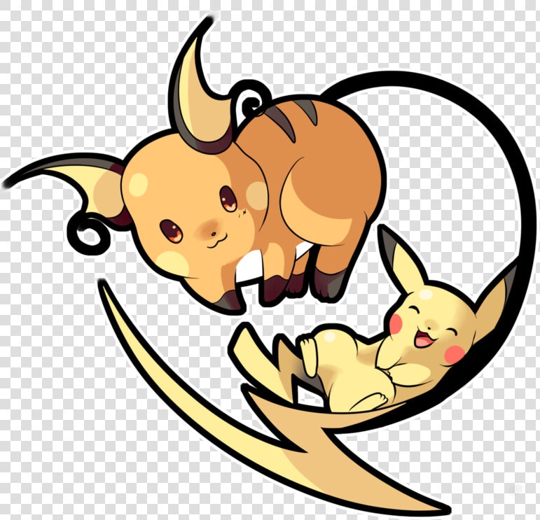 And Pikachu Pinterest Pok   Raichu And Pikachu Drawings  HD Png DownloadTransparent PNG