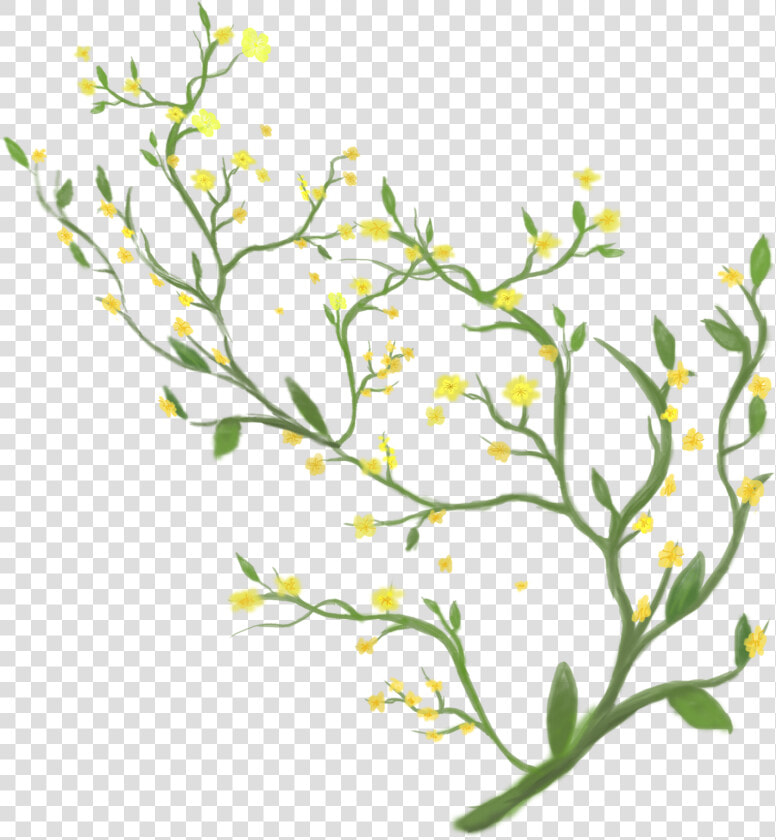 Flowers Fresh Leaves Png And Psd   Illustration  Transparent PngTransparent PNG