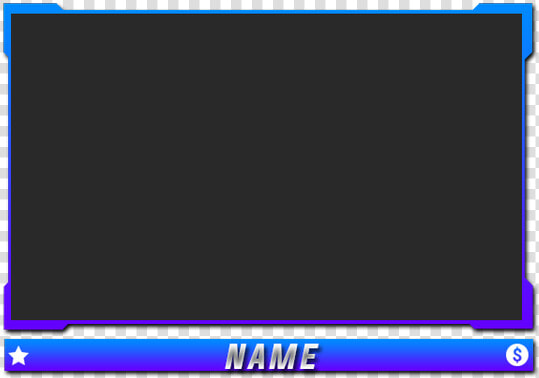 Blue Transparent Facecam Border  HD Png DownloadTransparent PNG