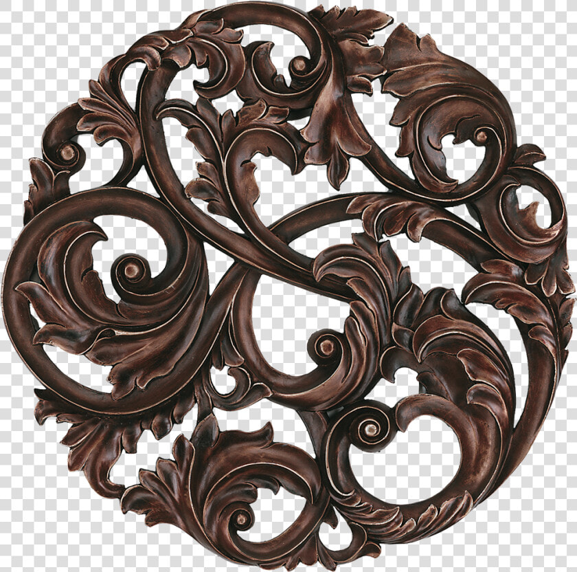 Aged Copper Leaf Swirl   Minka aire  HD Png DownloadTransparent PNG