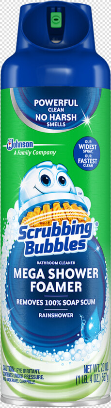 Scrubbing Bubbles Mega Shower Foamer  HD Png DownloadTransparent PNG