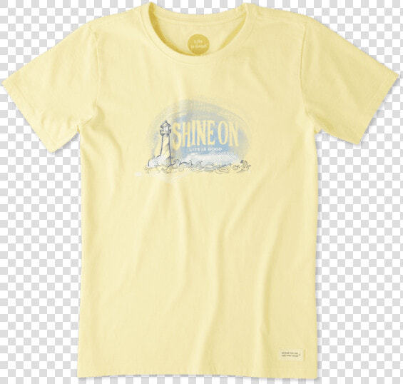 Women S Shine On Light House Crusher Tee   Active Shirt  HD Png DownloadTransparent PNG