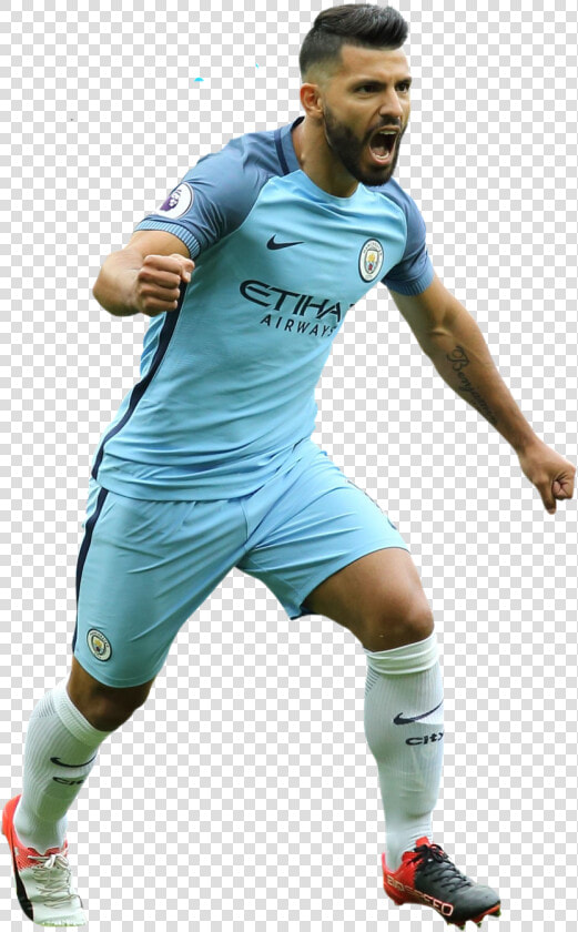 Manchester City V2   Aguero Footyrenders  HD Png DownloadTransparent PNG