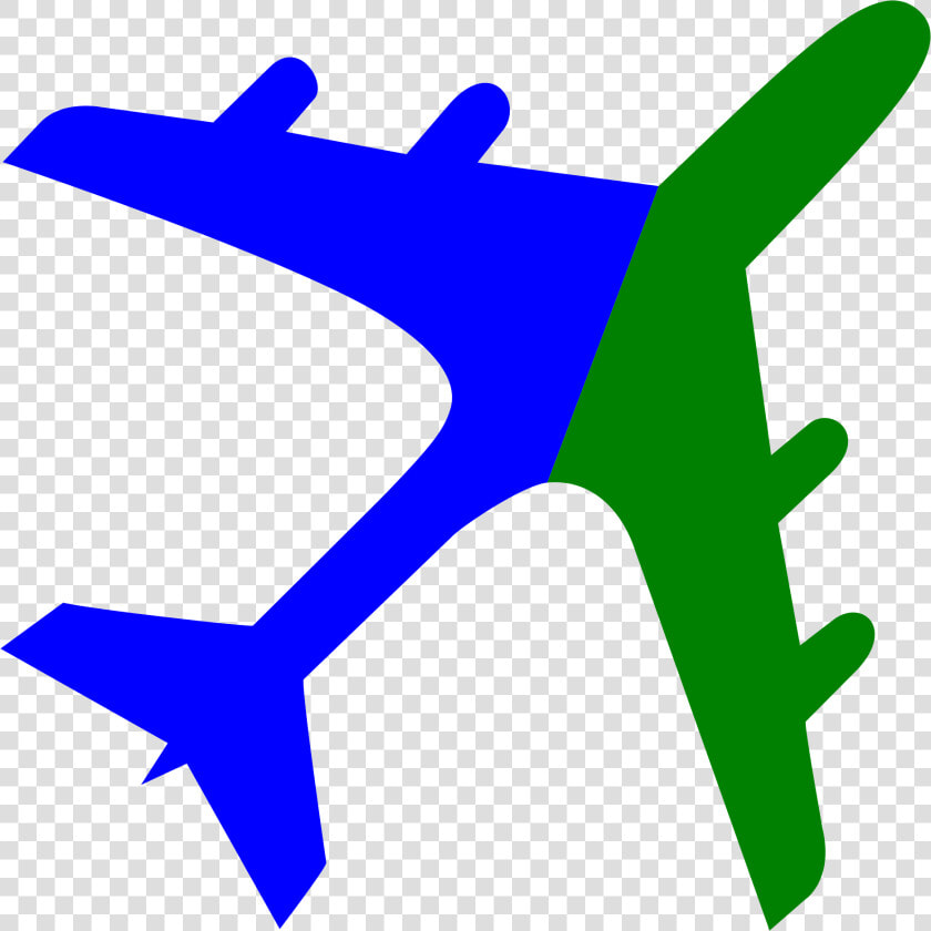 Fileairplane Silhouette Blue Green   Airplane Silhouette White  HD Png DownloadTransparent PNG