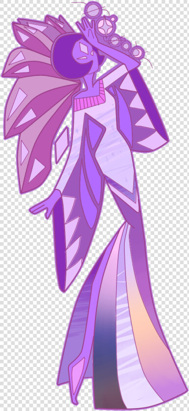 Purple Diamond Png   Purple Diamond Gemsona  Transparent PngTransparent PNG