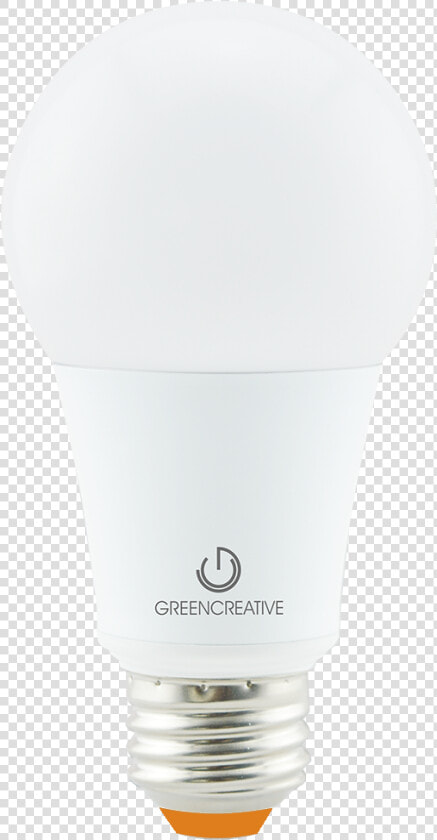 Green Creative 9w A19 2700k Cri   Compact Fluorescent Lamp  HD Png DownloadTransparent PNG