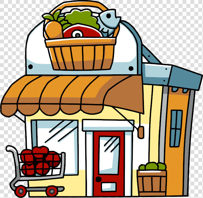 Supermarket Building   Grocery Vector Png  Transparent PngTransparent PNG