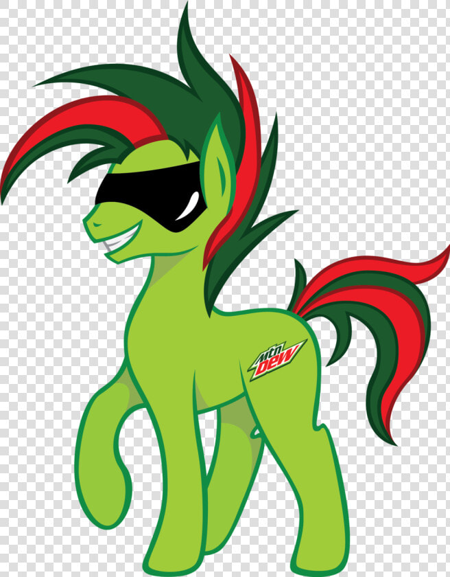 Mountain Dew Pony By Blueaquamarinespark   Png Transparent Background Mountain Dew Can  Png DownloadTransparent PNG