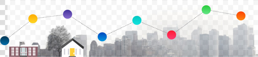 Transparent Connected Dots Png   Cityscape  Png DownloadTransparent PNG