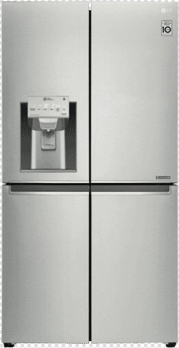 Matte White French Door Fridge  HD Png DownloadTransparent PNG