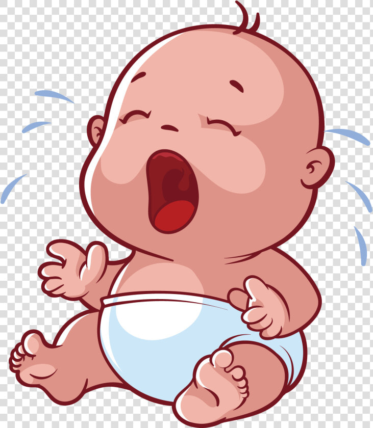 Infant Cartoon Crying   Cartoon Transparent Baby Png  Png DownloadTransparent PNG