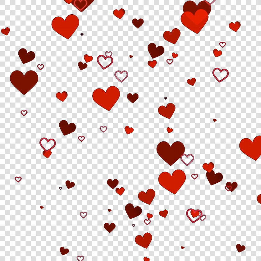 Clip Art Heart Image Portable Network Graphics Transparency   Hearts On Transparent Background Png  Png DownloadTransparent PNG