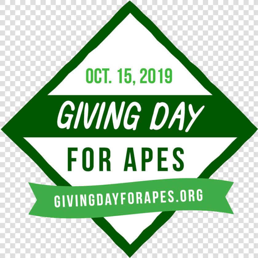 Giving Day For Apes 2019  HD Png DownloadTransparent PNG