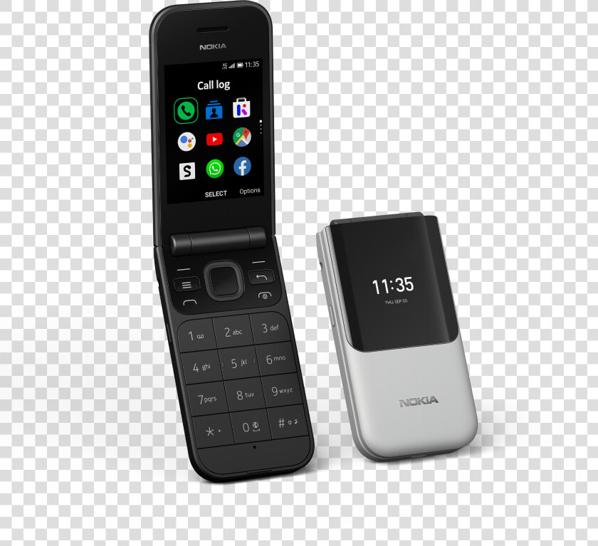 Nokia 2720 Flip Black  HD Png DownloadTransparent PNG