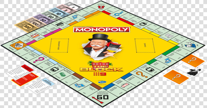 The Block Monopoly Edition Giftbox   Block Monopoly  HD Png DownloadTransparent PNG