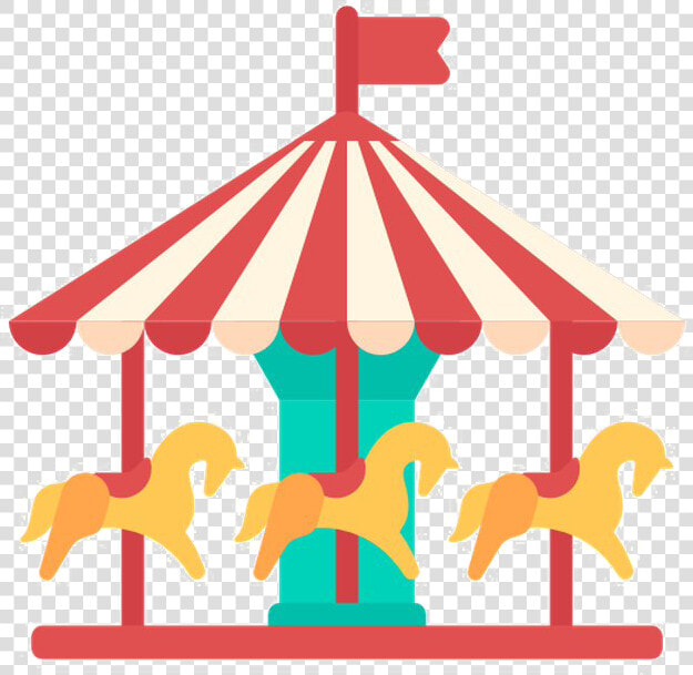 Amusement Park Carousel Transparent Image   Clipart Amusement Park Png  Png DownloadTransparent PNG