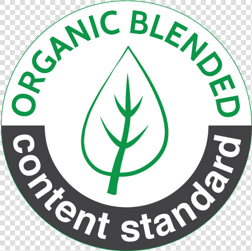 Organic Blended Content Standard Logo  HD Png DownloadTransparent PNG