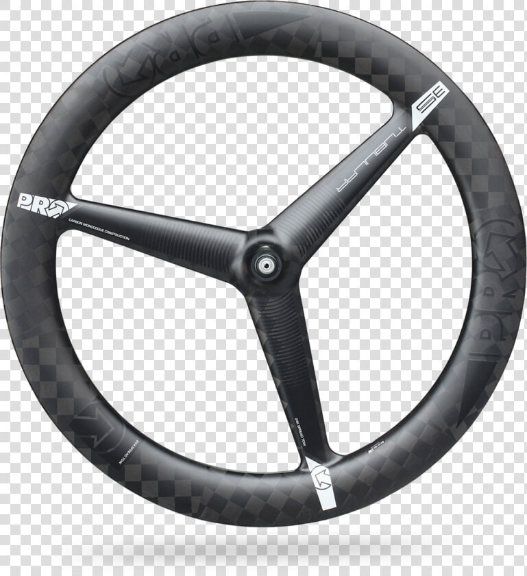 Pro 3 spoke Textreme Tubular Front Wheel   Pro Tri Spoke Clincher  HD Png DownloadTransparent PNG