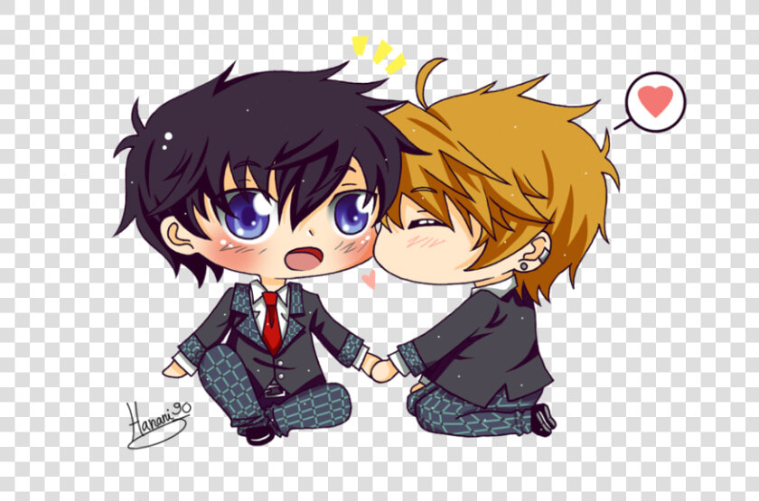 Anime Chibi Yaoi Png  Transparent PngTransparent PNG