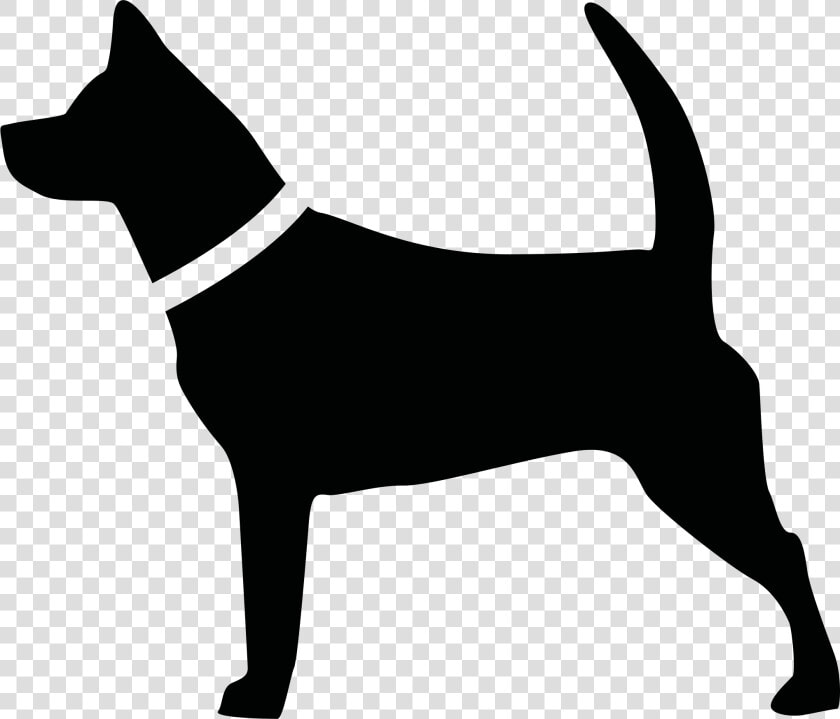 Transparent Dog Clipart Black And White   Transparent Background Dog Silhouette  HD Png DownloadTransparent PNG