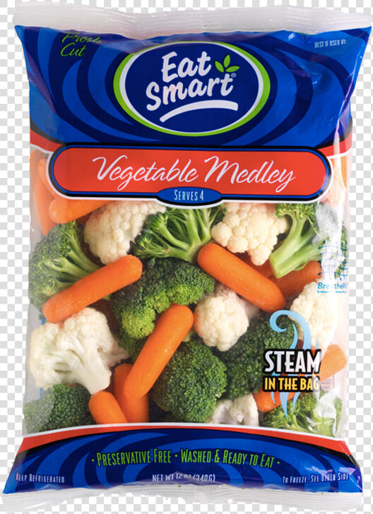 Vegetable Medley Steam Bag   Bag Of Mixed Vegetables  HD Png DownloadTransparent PNG