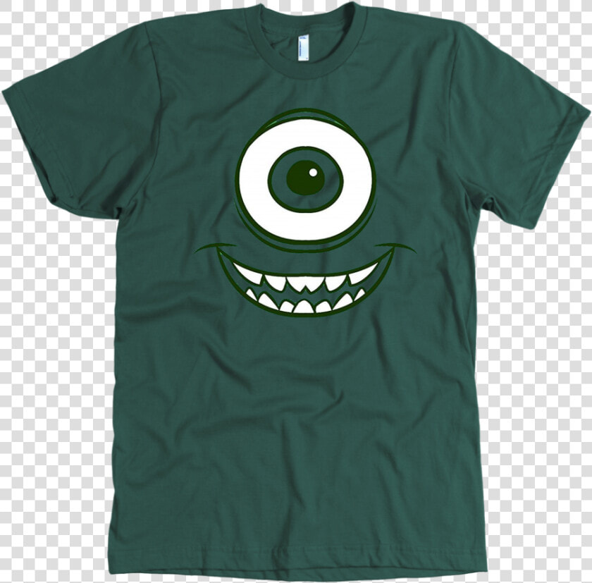 Monsters Inc Mike Wazowski T shirt   T shirt  HD Png DownloadTransparent PNG