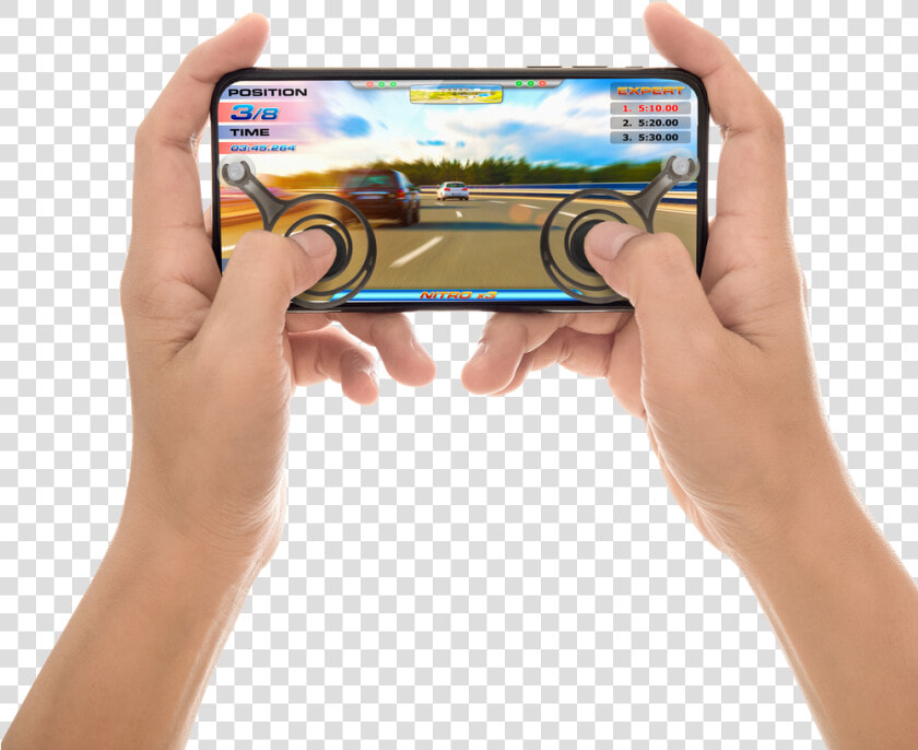 Transparent Hand Cell Phone Png   Gaming Hand Phone Png  Png DownloadTransparent PNG