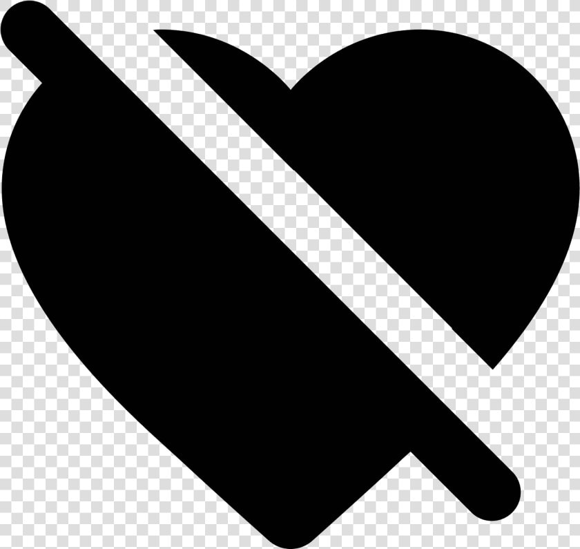 A Dislike Icon Is Represented With A Broken Heart   Dislike Heart Icon  HD Png DownloadTransparent PNG