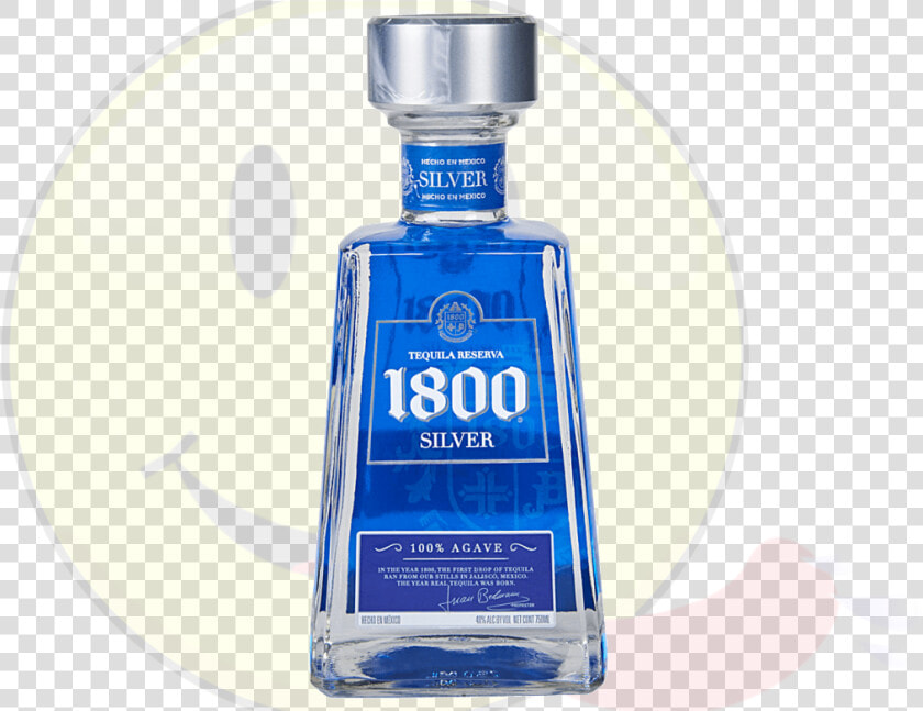 1800 Silver   Tequila 1800 Silver X 750 Ml  HD Png DownloadTransparent PNG