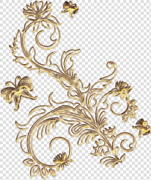 Ornement   Floral Ornaments  HD Png DownloadTransparent PNG