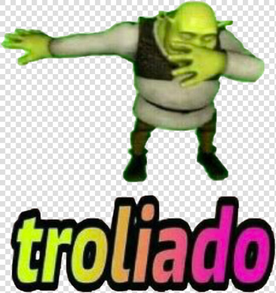  shrek  dank  meme  troll  dankmeme  dab  freetoedit   Shrek Dab Png  Transparent PngTransparent PNG