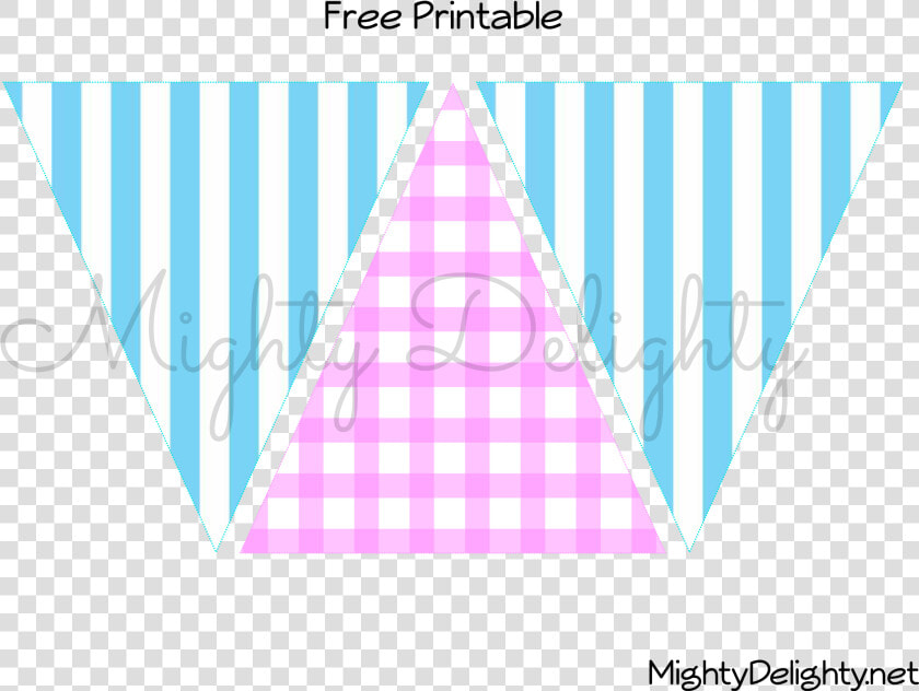 Lemonade Stand Bunting Water Mark Image   Triangle  HD Png DownloadTransparent PNG