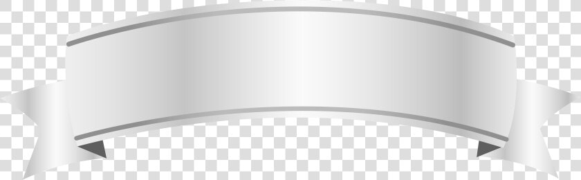 Transparent Silver Bullet Clipart   Ribbon Banner Png Transparent Silver  Png DownloadTransparent PNG