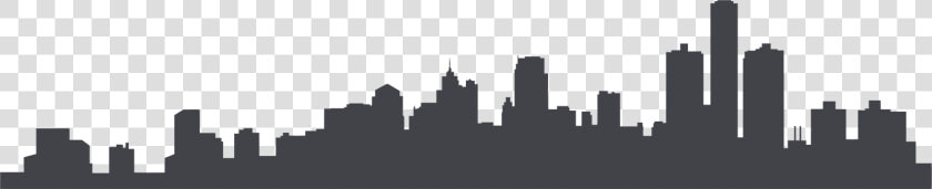 Detroit Skyline Silhouette Png    Detroit  Transparent PngTransparent PNG