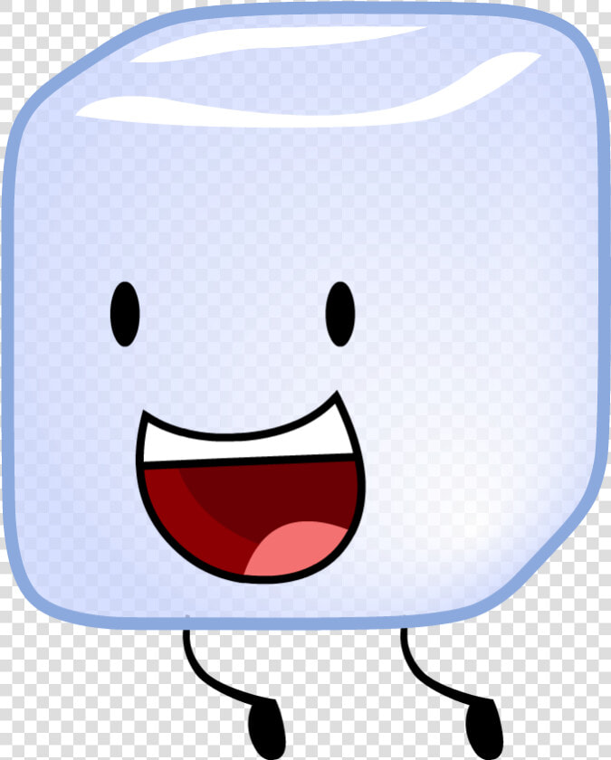 Bfb Ice Cube Clipart   Png Download   Character Battle For Dream Island  Transparent PngTransparent PNG