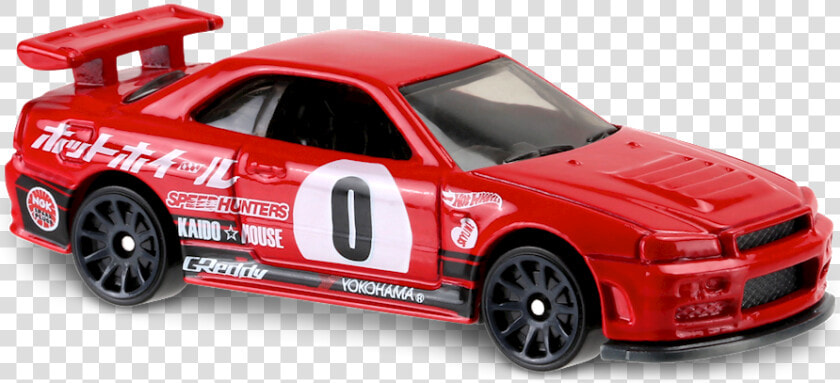 Transparent Nissan Gtr Png   Hot Wheels Nissan Skyline R34 Red  Png DownloadTransparent PNG